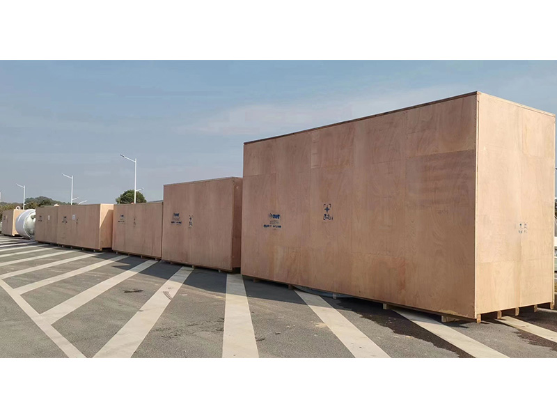 深圳龍崗某新能源出口包裝