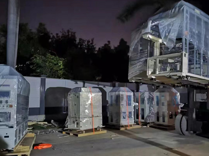 深圳龙岗某公司国内木箱打包